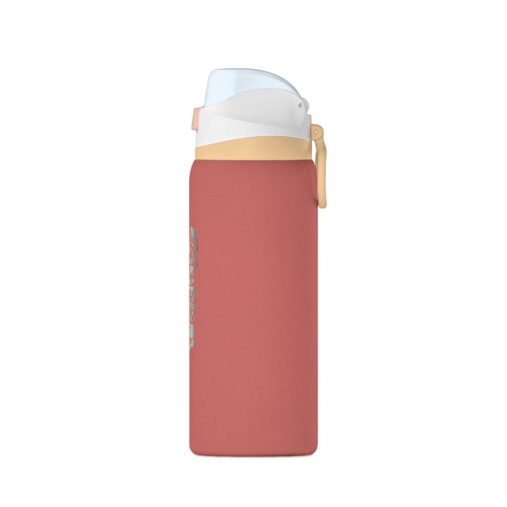 Tahoe Life Insulated Water Bottle — 32oz Oasis Hydro Flask with Minimal Stone Cluster Design