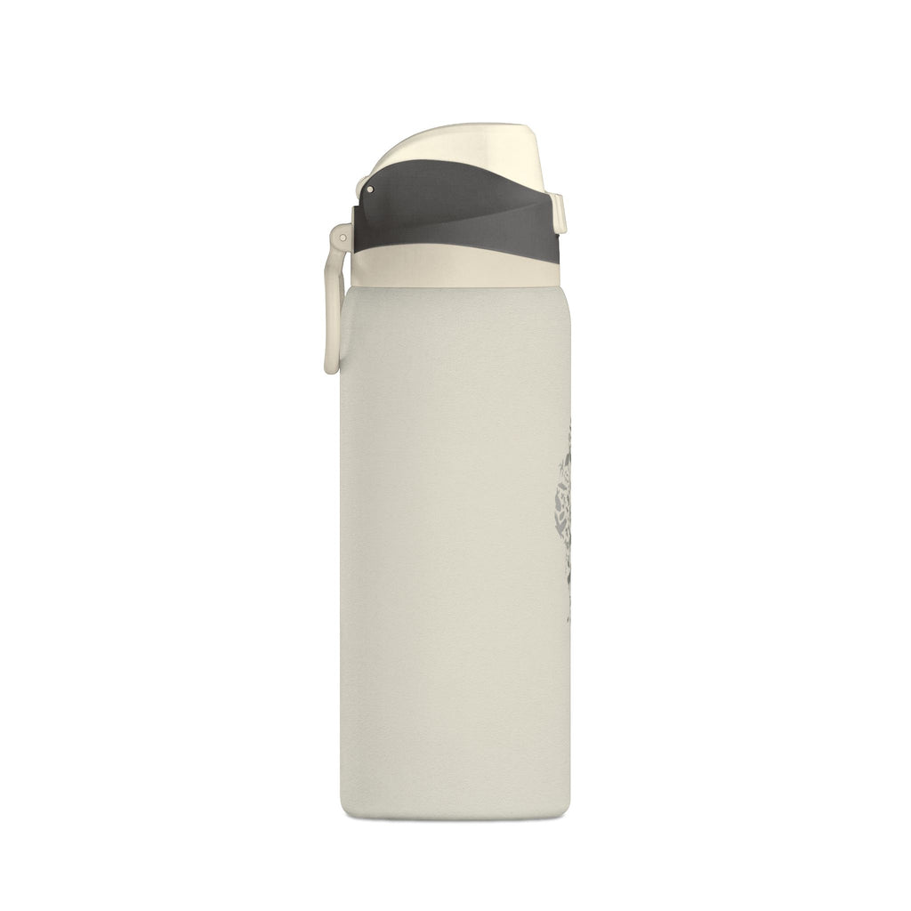Tahoe Life Insulated Water Bottle — 32oz Oasis Hydro Flask with Minimal Stone Cluster Design