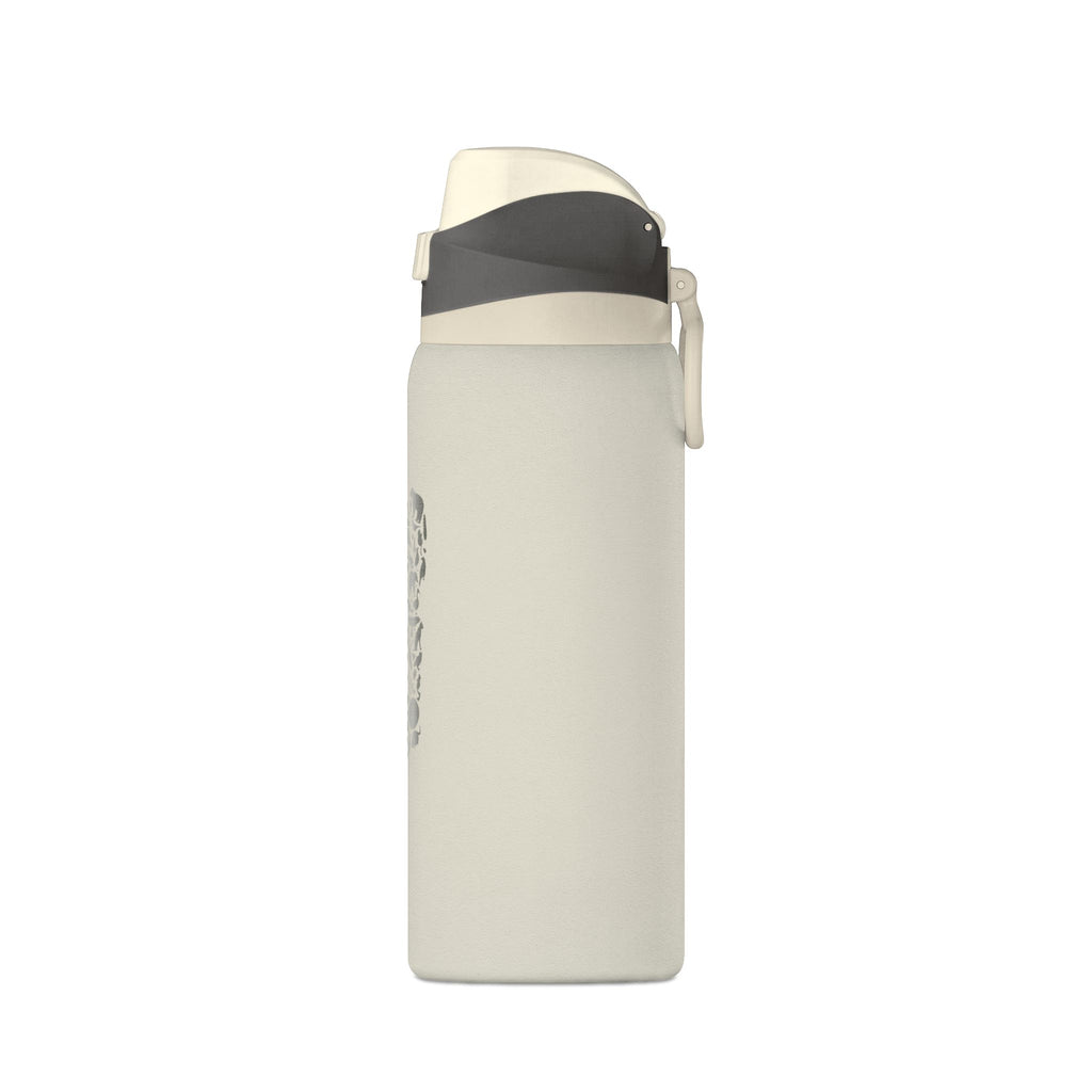 Tahoe Life Insulated Water Bottle — 32oz Oasis Hydro Flask with Minimal Stone Cluster Design