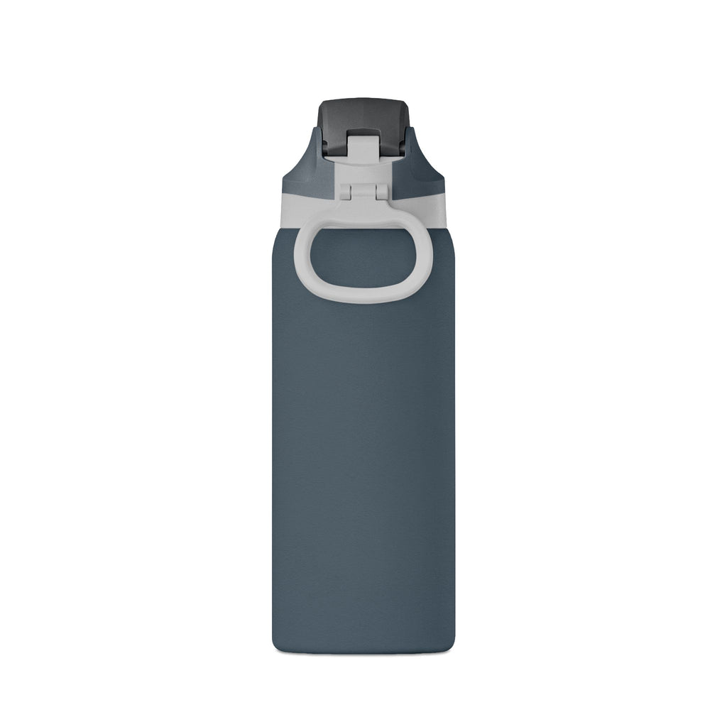 Tahoe Life Insulated Water Bottle — 32oz Oasis Hydro Flask with Minimal Stone Cluster Design