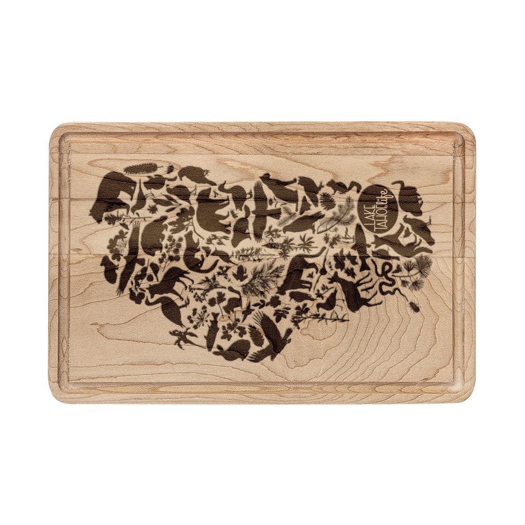 Tahoe Life Engraved Wooden Cutting Board –  Cheese & Charcuterie Board