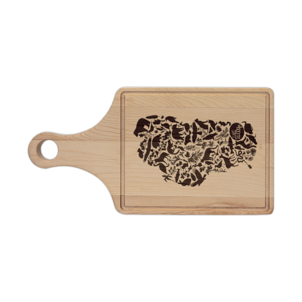 Tahoe Life Engraved Wooden Cutting Board –  Cheese & Charcuterie Board
