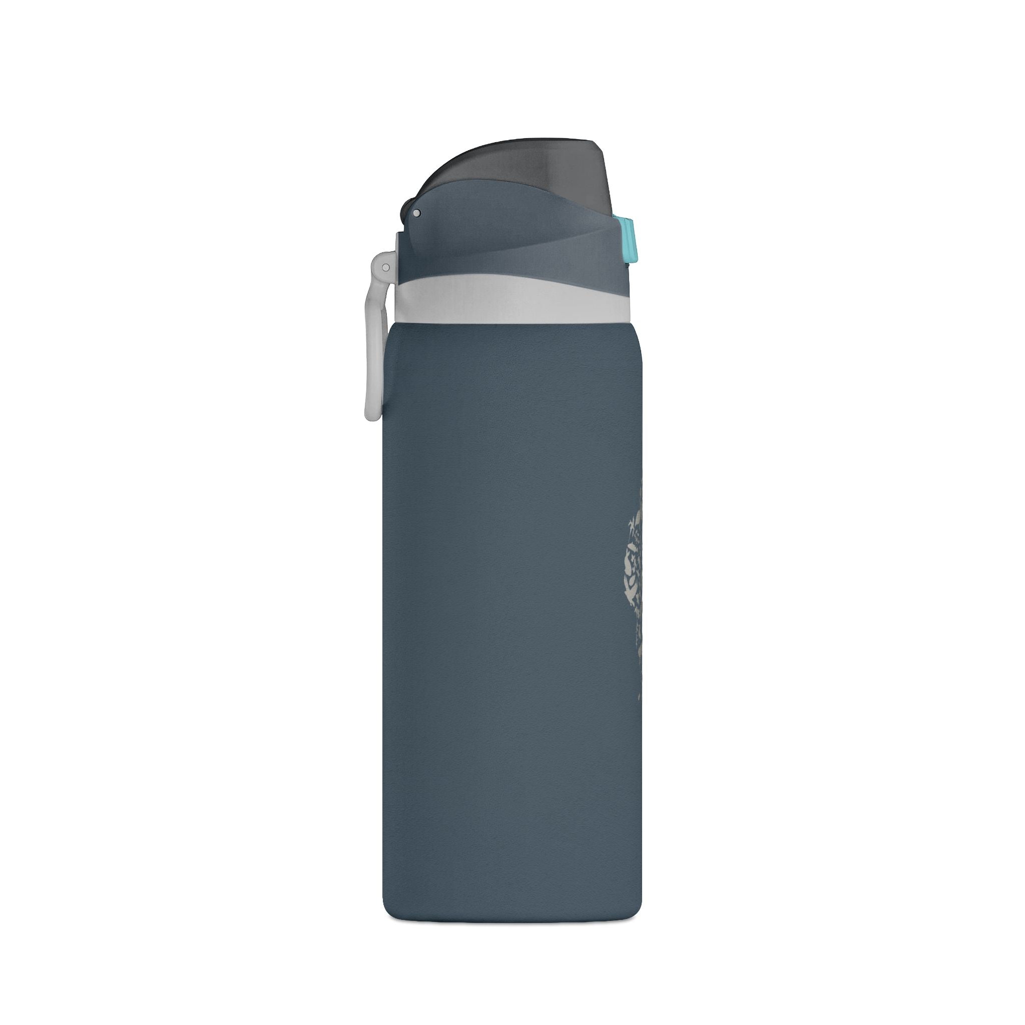 Tahoe Life Insulated Water Bottle — 32oz Oasis Hydro Flask with Minimal Stone Cluster Design