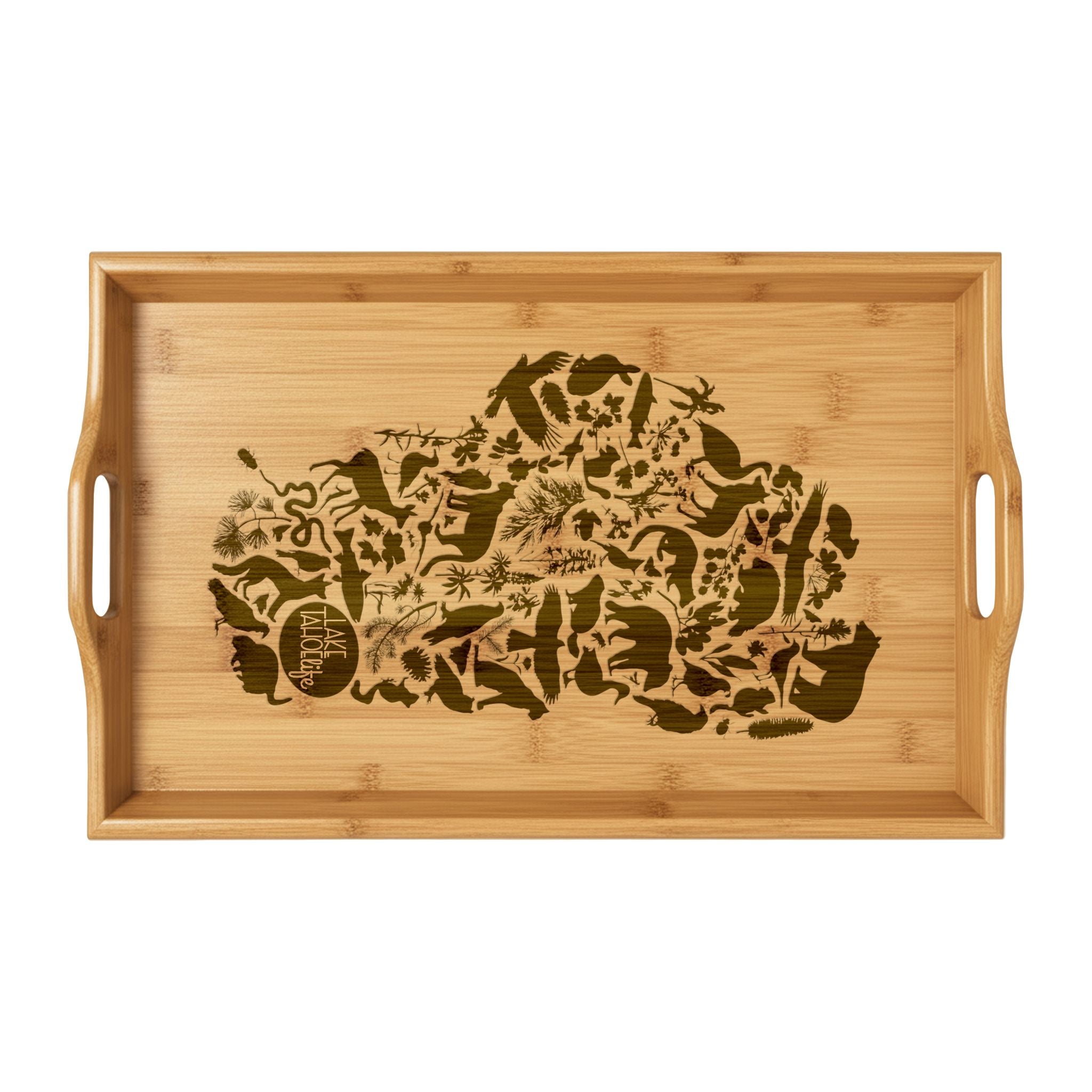 LTL Wild and Rooted Bamboo Serving Tray